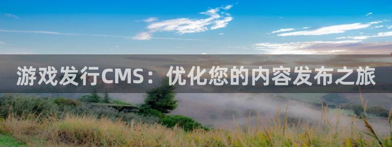 im电竞官网注册方法有哪些呢：游戏发行CMS：优化您的内容发布之旅