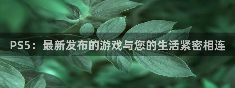 im电竞官网注册方法是什么样的：PS5：最新发布的游戏与您的生活紧密相连